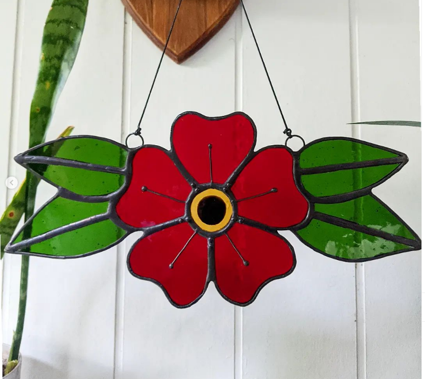 Tradition Tattoo Style Flower