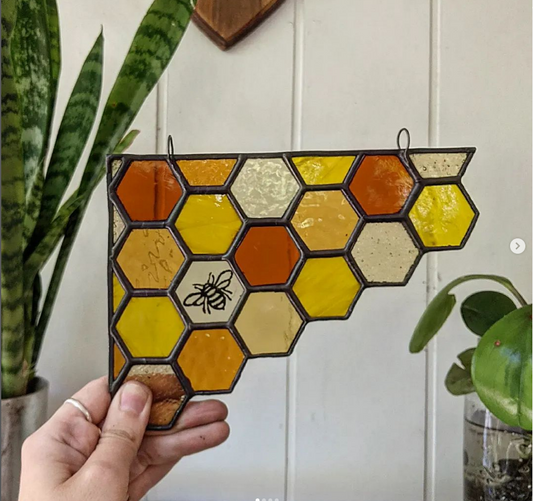 Honey Comb Corner Piece