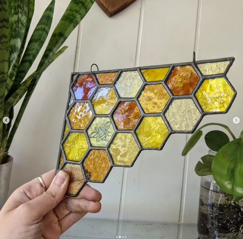 Honey Comb Corner Piece